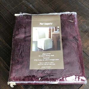 Pier1 slipcovers MERLOT